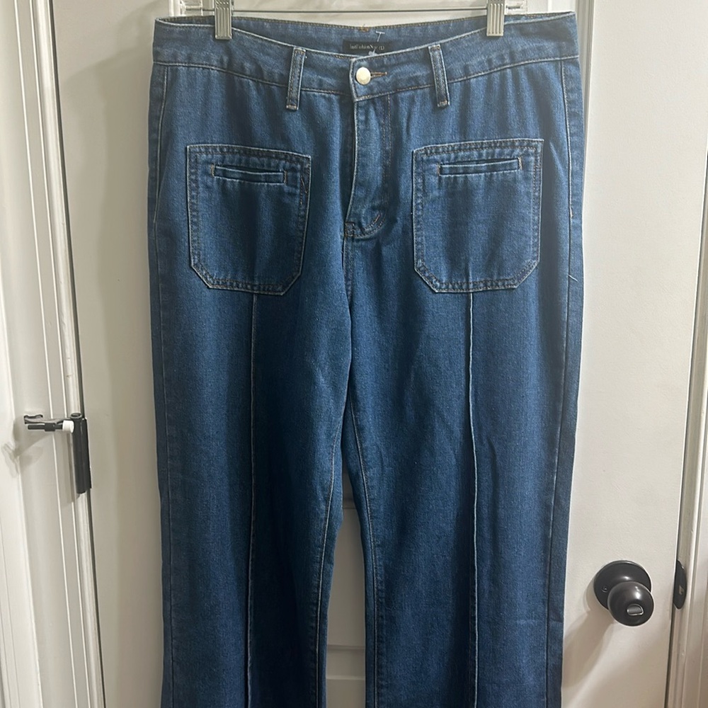 BNWT Just Fashion Now High Waisted Flare Jeans